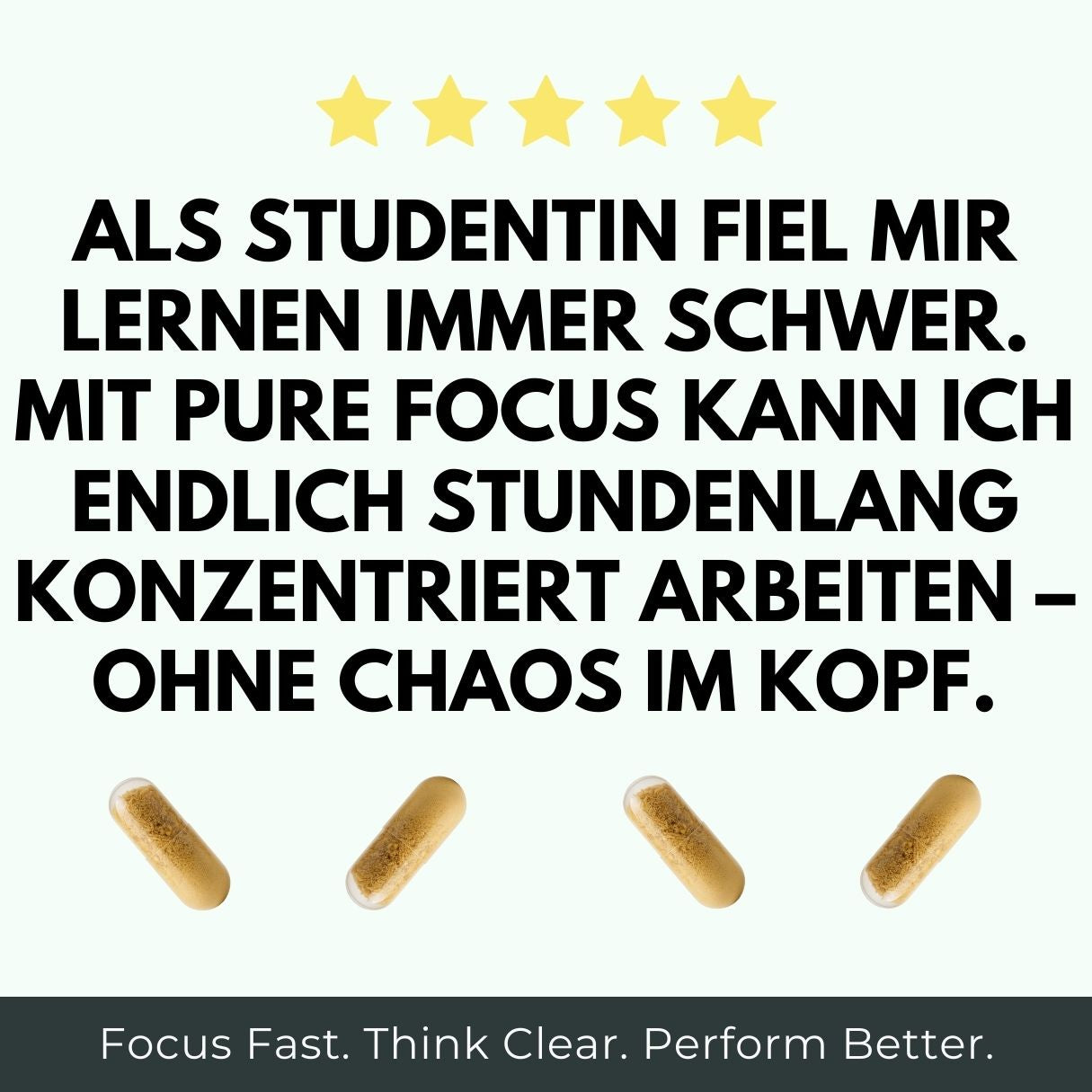 PURE FOCUS - 90 Kapseln