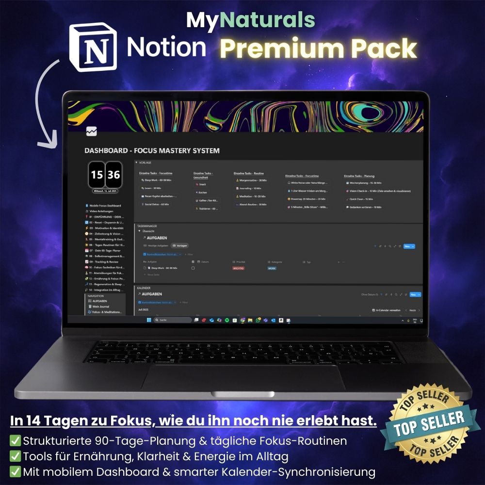 FOCUS MASTERY SYSTEM - Notion Template