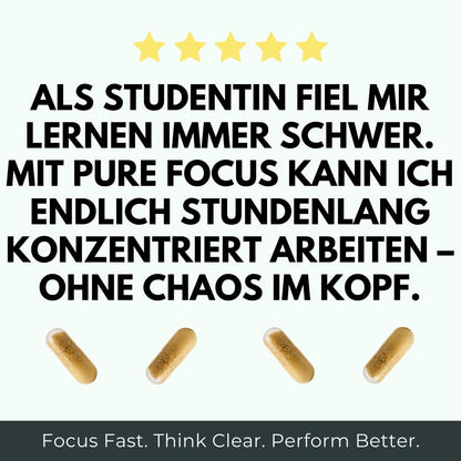 PURE FOCUS - 90 Kapseln